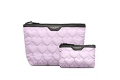 Inne srodki higieny osobistej - Gillian Jones Urban Travel 2-Piece Set - Purple Hearts - 10060-46