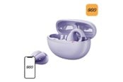 Słuchawki, zestaw słuchawkowy - QCY Crossky Clip T33 headphones (purple) - T33 purple