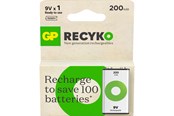 Bateria - GP Battery Recyko NiMH 9V 200mAh 1-Pack - 201251