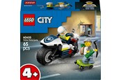 LEGO®  - LEGO City 60455 Pościg na motocyklu policyjnym - 60455