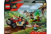 LEGO®  - LEGO Jurassic World 76972 Ucieczka terenówką przed raptorem - 76972