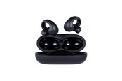 Słuchawki, zestaw słuchawkowy - Happy Plugs Clip OWS True Wireless Headphones - Black - 232625