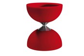 Zabawki na zewnatrz - Eureka Rubber Diabolo - Red - 52515734