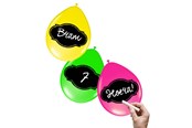 Zabawki - Folat BV Writable Balloons Neon 6 pcs. - 63705