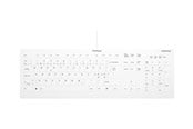 Klawiatura - Cherry Active Key AK-C8112 - keyboard - medical - 100% full size - QWERTY - Pan Nordic - white Input Device - Klawiatury - Nordycki - Biały - AK-C8112-US-W/PN