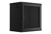 Szafa rack - Lanberg WF01-6412-23B - 12U - Wall Mount Rack Cabinet - WF01-6412-23B