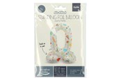 Zabawki - Folat BV - Standing Foil Balloon Joyful Party Number 0 -72cm - 63960