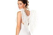 Przebranie karnawalowe - Boland - Angel Wings White - 52798