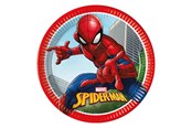 Zabawki - Globos - Paper Plates FSC Spider-Man Crime Fighter 8 pcs. - 93863