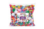 Artykuły Artystyczne & Rzemieślnicze - Colorations - Bag of Pompoms 450 grams 1200 pcs. - CHPOUNDP