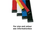 Zarzadzanie kablami - Manfrotto Velcro Cable Strap 4x90cm Black - 371B-4090