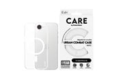 Telefon - Pokrowiec i etui - CARE by PanzerGlass Urban Combat Case Transparent w. White Qi Compatible iPhone 17e | 16e - CRRTPUCG29845
