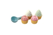 Zabawki na zewnatrz - Androni Cupcake Sand Molds with Scoop 9 pcs. - 3401-00BK