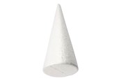 Artykuly Artystyczne & Rzemieslnicze - Creativ Company - Styrofoam Cone White 35cm - 54345