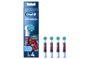 Szczoteczka elektryczna do zebów - Oral-B Akcesoria Spiderman Kids3+ - 4 pcs - 8006540805374