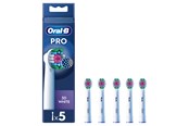 Szczoteczka elektryczna do zebów - Oral-B Akcesoria 3D White - 5 pcs - 8006540894712