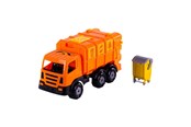 Samochody i pojazdy - Cavallino Toys - Cavallino XL Garbage Truck Orange 42cm - 2121CN01
