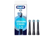 Szczoteczka elektryczna do zębów - Oral-B Akcesoria iO Ultimate Clean Black - 3 pcs - 8700216456753