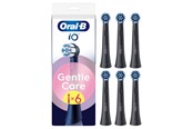 Szczoteczka elektryczna do zębów - Oral-B Akcesoria Gentle Care Black - 6 pcs - 8700216599214