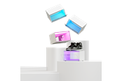 Inteligentny dom - Nanoleaf Expo Smart Display Case Starter Kit - 4 Pack - SQFX01K02-4WT
