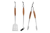 Grill i akcesoria grillowe - MUSTANG Grill Set in Wooden Box 3 Pieces - 633117