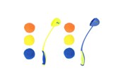 Zabawy w wodzie - Splash Balls Ball Launcher 3 pcs. - 68526Z
