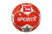 Piłka nożna i gry z piłką - SportX Football Superior Red 330-350gr - 2008733