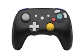 Akcesoria dla graczy - Retro Fighters BattlerGC Pro - Black - Wireless Controller - Nintendo Switch - RET00516