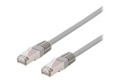 Kabel sieciowy - Deltaco patch cable - 1 m - grey - Szary - 1meter - SFTP-61H