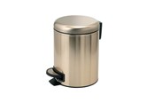 Akcesoria lazienkowe - Gedy POTTY Kosz na pedał Złoty 3L - 250987