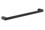 Akcesoria lazienkowe - Gedy Piren wieszak na ręczniki 60 cm - Czarny - 30171