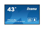 Monitory reklamowe i Telewizory hotelowe - iiyama ProLite LH4360UHS-B2AG 43" Class (42.5" viewable) LED-backlit LCD display - 4K - for digital signage - LH4360UHS-B2AG
