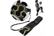 Gadzety - Pro Elastic training band for football - Yellow/Black - 10130