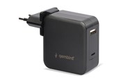Ładowarka do laptopa - Gembird NPA-PD60-01 Universal 60W USB Type-C PD laptop charger - NPA-PD60-01
