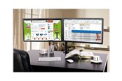 Uchwyt na monitor - IC INTRACOM TECHly stand - for 2 LCD displays - black - ICA-LCD 382-D