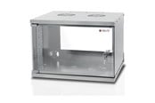 Szafa rack - TECHLY 6U - Wall Mount Rack Cabinet - I-CASE EL-1006G45