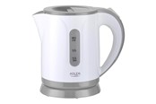 Czajnik elektryczny - Adler Czajnik elektryczny AD 1371g - kettle - white/grey - Biały/szary - 850 W - AD 1371g