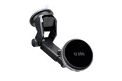 Telefon - Adapter i Ladowarka - SBS Telescopic Car Holder with Wireless Charging and MagSafe - TESUPMAGEXTWIR15W