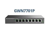 Switch - Grandstream GWN7701P 8-Port Gigabit Switch (4-Port POE / 30w pr. Port / Total 60W) - GWN7701P