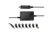Ladowarka do laptopa - Hama "Slim & Light" Universal Car Notebook Power Supply Unit - car power adapter - 70 Watt - 00200008