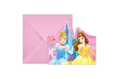 Zabawki - Globos Invitations and Envelopes FSC Disney Princess Live Your Story 6 pcs. - 93945