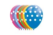 Zabawki - Globos Balloons Dots Mix Colors 30cm 8pcs. - 1129009