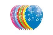 Zabawki - Globos Balloons Stars Mix Colors 30cm 8pcs. - 1129010