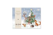 Zabawki dla niemowlat - Filibabba Puzzle with 30 pcs (45x45 cm) - Wonderful Winter - Forest friends - FI-03794