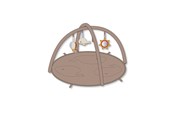 Akcesoria dla niemowląt - Filibabba Fjord activity gym incl. 3 sensory toys - Beige - FI-03812