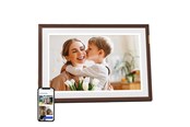 Cyfrowa ramka na zdjęcia - Arzopa D10 Digital Frame | 10.1" | Dark Brown - D10 10,1