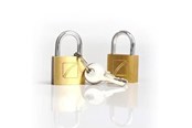 Odziez robocza BHP i akcesoria - Staples 2 x Security Suitcase Padlock 20 mm - Solid Brass - 21