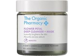 Pielegnacja twarzy - The Organic Pharmacy Flower Petal Deep Cleanser + Mask 40 ml - 5060373524348