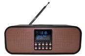 Radio DAB i budzik - Scansonic PA8001 DAB+ radio with wireless charger - DAB+/FM - Czarny - PA8001