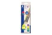 Przybory do pisania i rysowania - Staedtler Brush set Noris 3 pcs. - 989R-S BK3